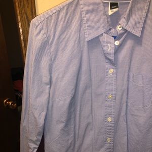 J Crew Checkered Button Down